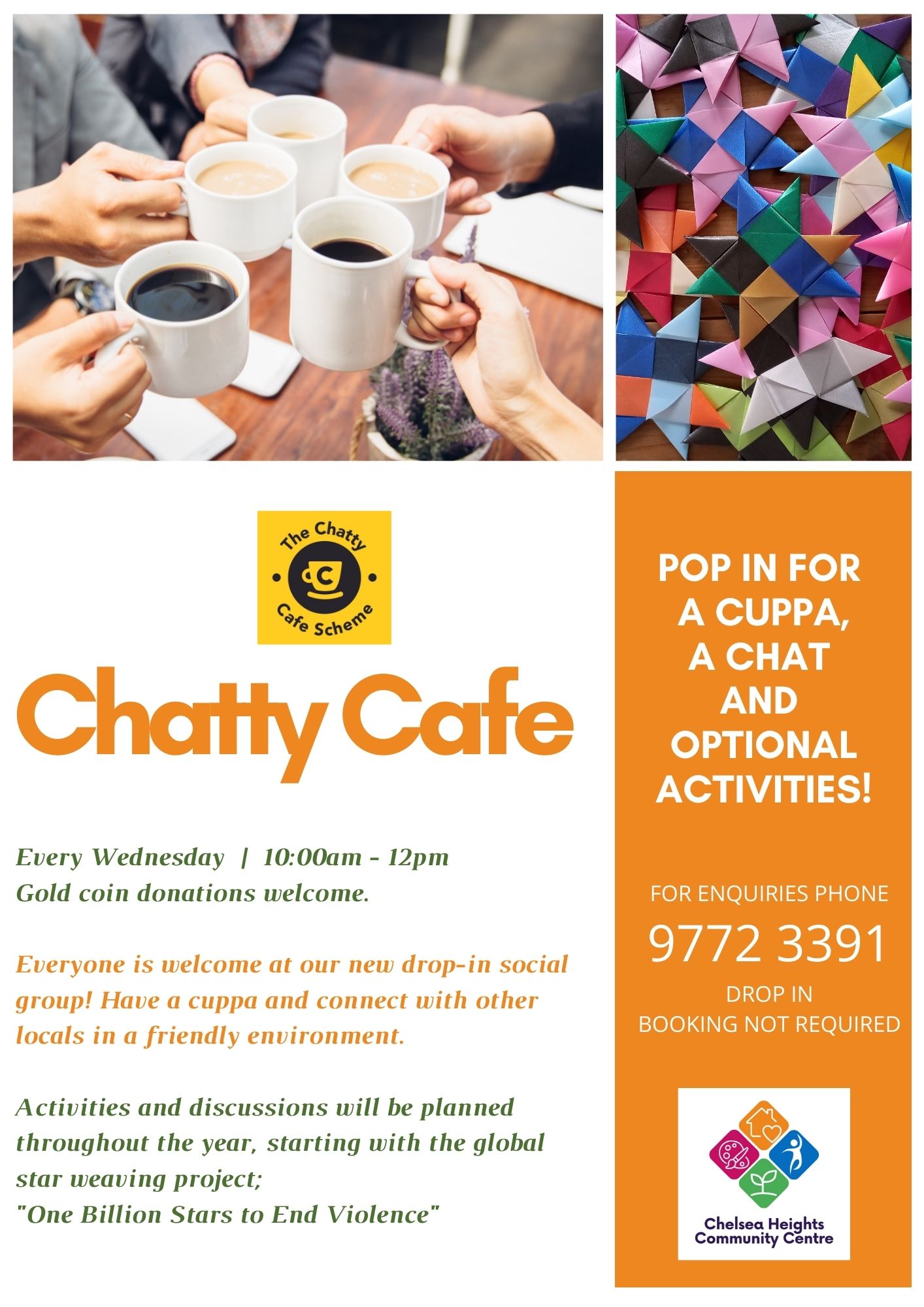Chatty Cafe Poster